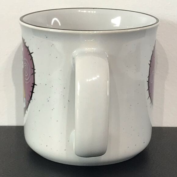 The Nightmare Before Christmas 20 oz Ceramic Mug Jack and Sally Heart Large Cup - Picture 7 of 11